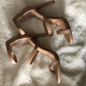 Strappy Nude Heels